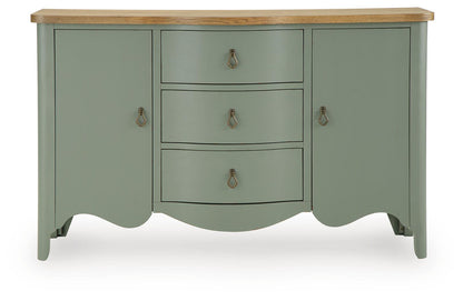 Actonville - Accent Cabinet - Antique Green