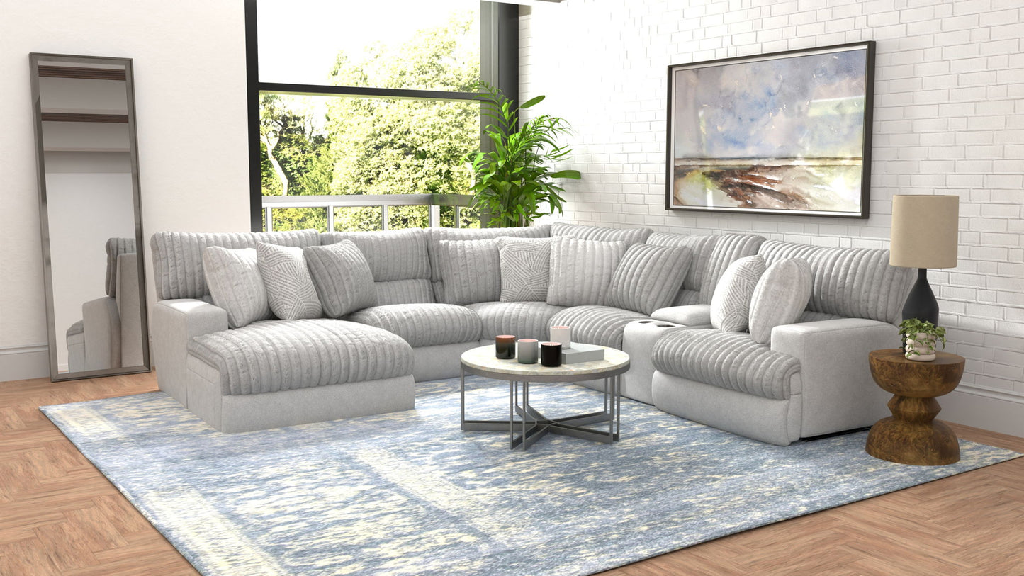 Abraxas - 6 Piece Reclining Sectional
