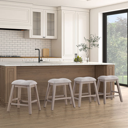 Taylor - Counter Stool - Light Brown / Gray