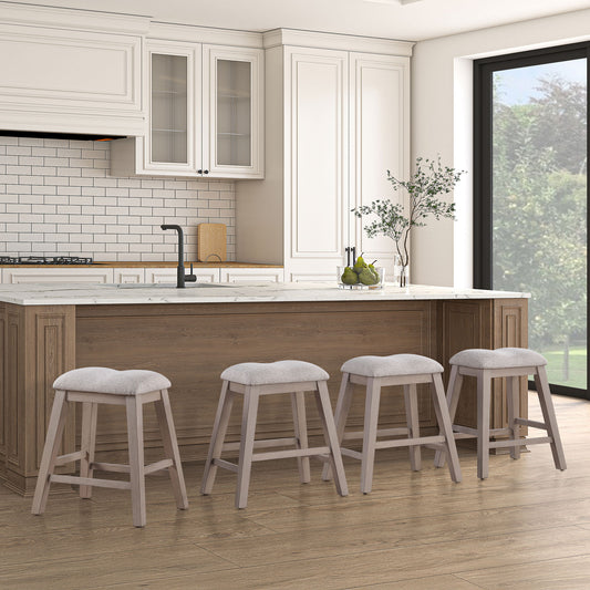 Taylor - Counter Stool - Light Brown / Gray