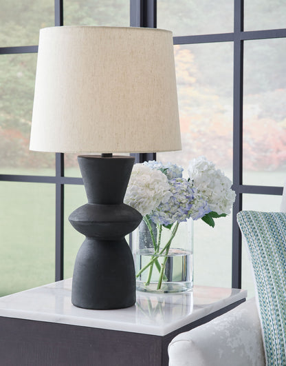 Scarbot - Paper Table Lamp (Set of 2) - Distressed Black