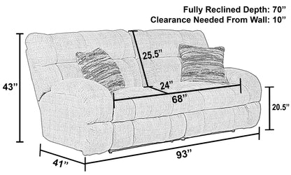 Ashland - Lay Flat Reclining Sofa
