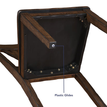 Auburn - Side Chair - Dark Brown