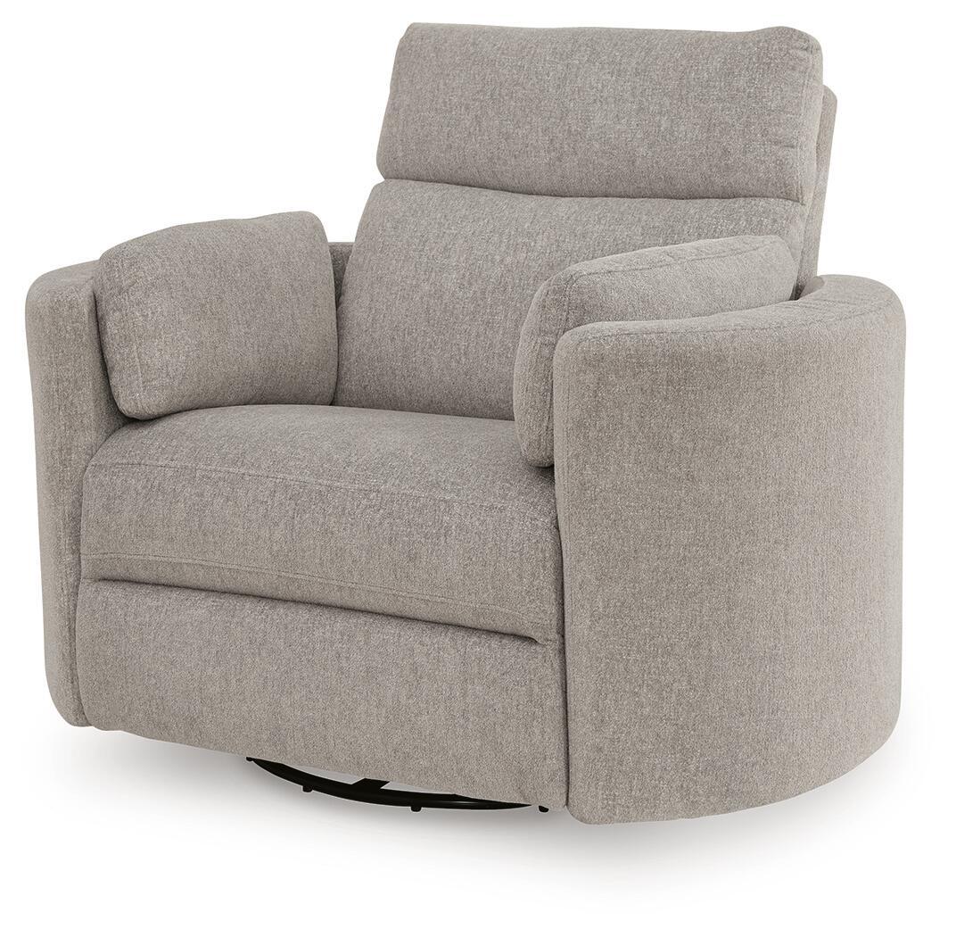 ModMax Luxe - Swivel Glider Power Recliner - Flint