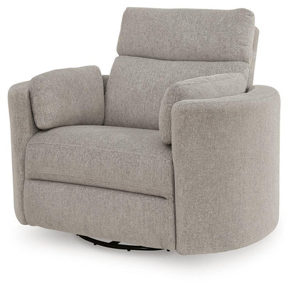 ModMax Luxe - Swivel Glider Power Recliner - Flint