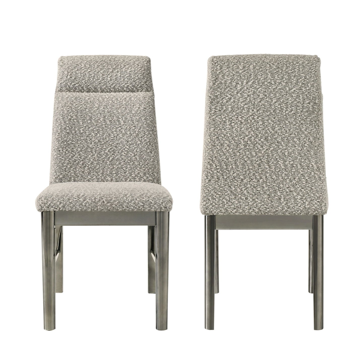 Lennox - Upholstered Side Chair (Set of 2) - Gray
