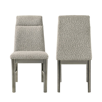 Lennox - Upholstered Side Chair (Set of 2) - Gray