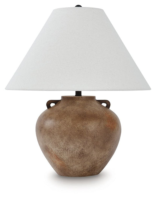 Ferrilby - Poly Table Lamp - Antique Beige