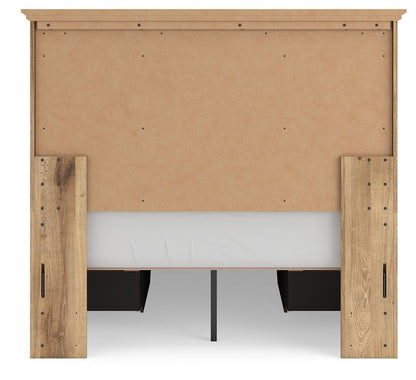 Makidern - Panel Storage Bed