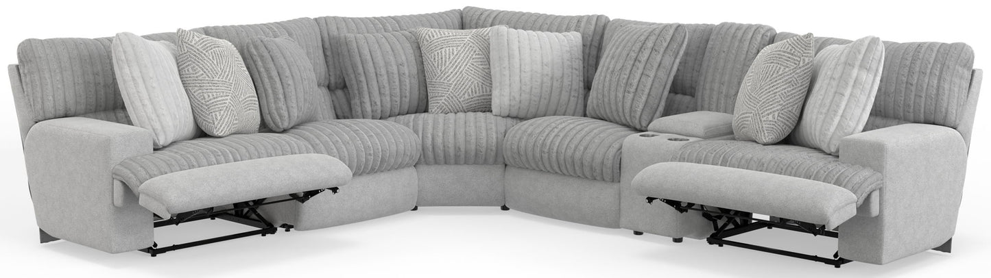 Abraxas - 6 Piece Reclining Sectional