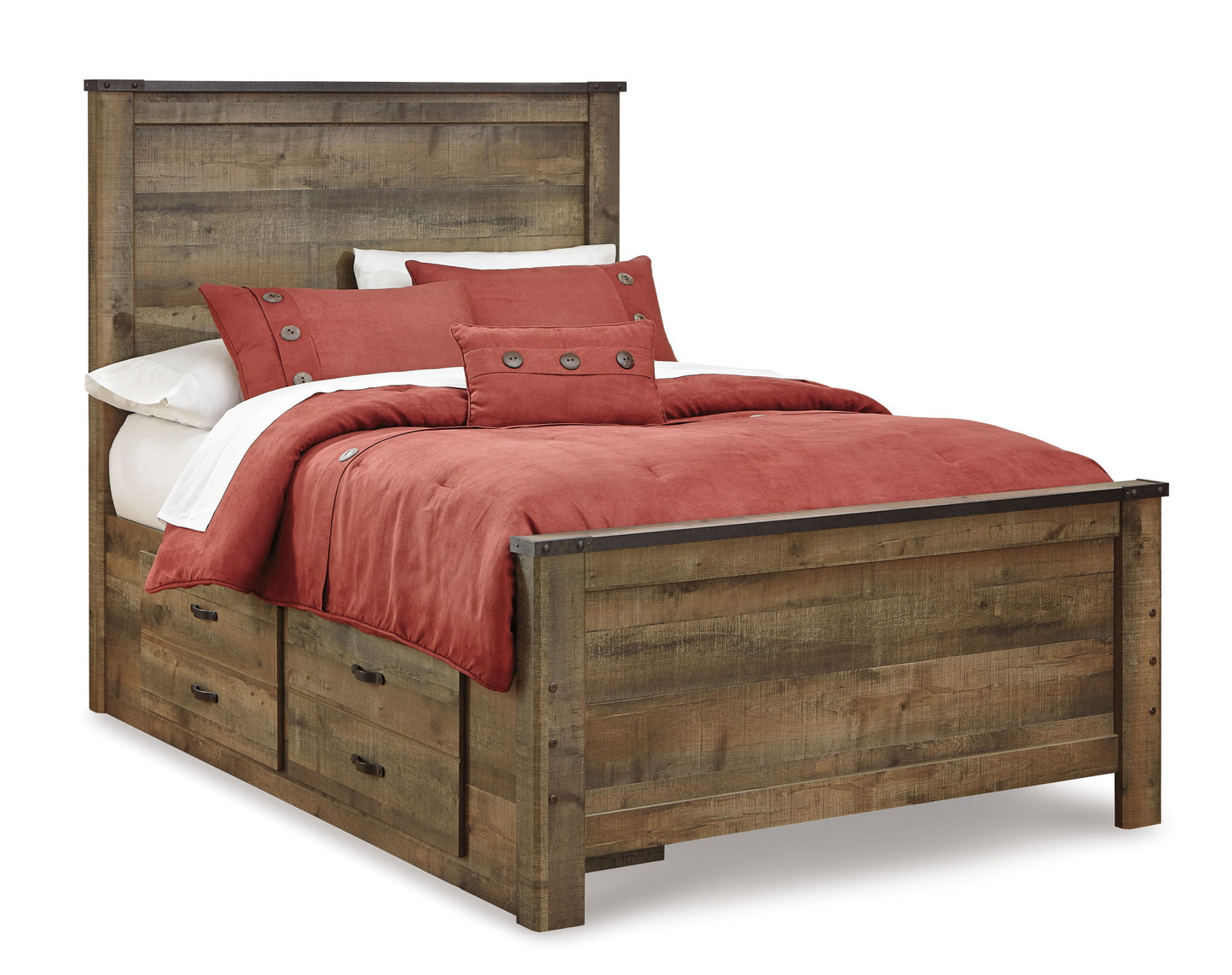 Trinell - Panel Bed