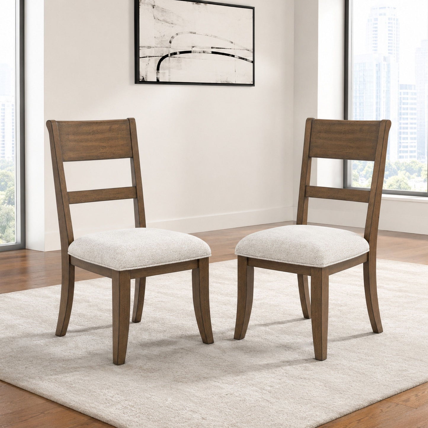 Mariana - Wood Back Side Chair (Set of 2)
