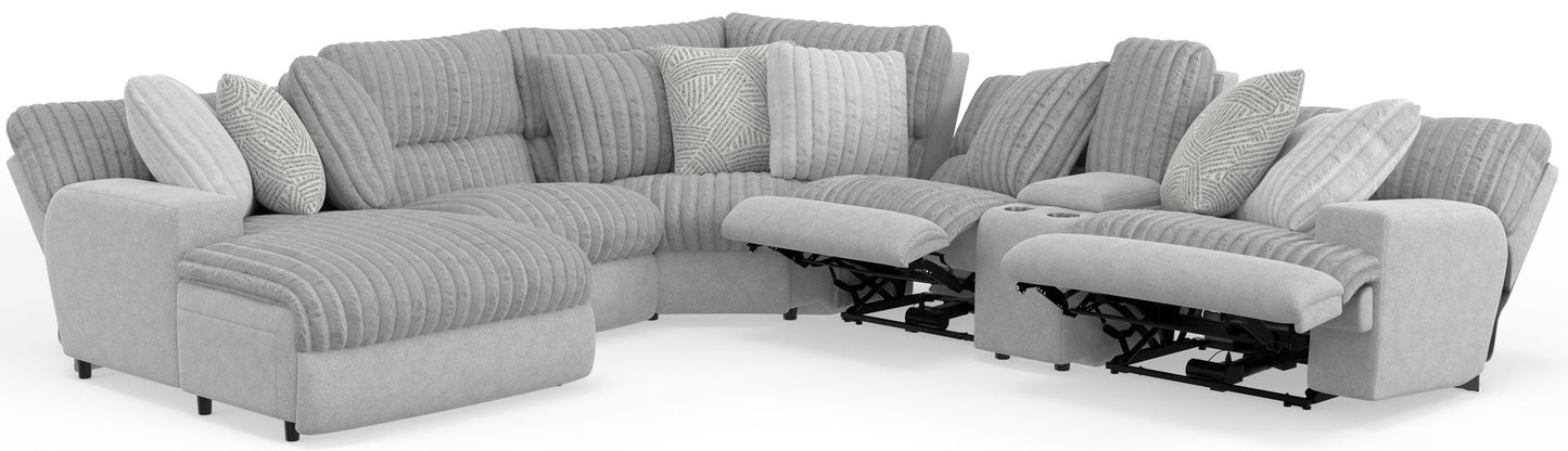 Abraxas - 6 Piece Reclining Sectional