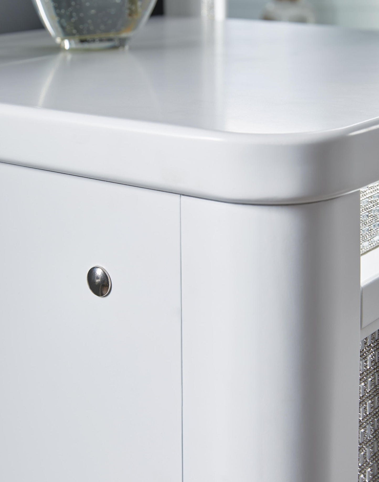 Chalanna - Vanity With Mirror - White