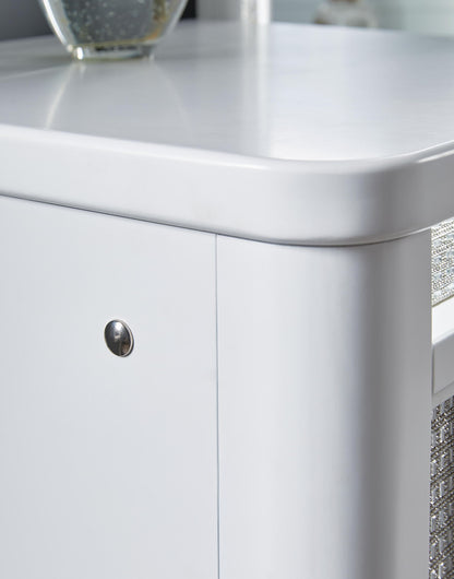 Chalanna - Vanity With Mirror - White