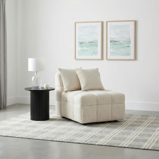 Amara Upholstered Armless Chair