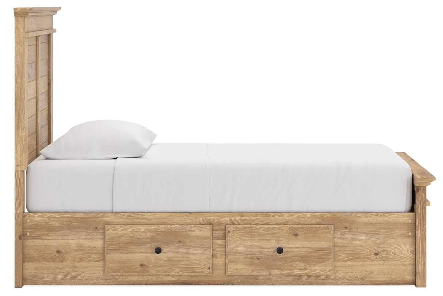 Makidern - Panel Storage Bed