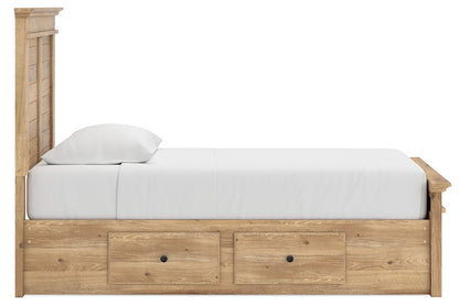 Makidern - Panel Storage Bed