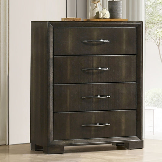 Langston - 5 Drawer Chest - Espresso