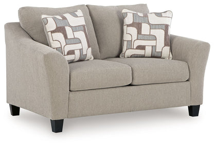 Willarae - 2 Pc. - Sofa, Loveseat - Taupe