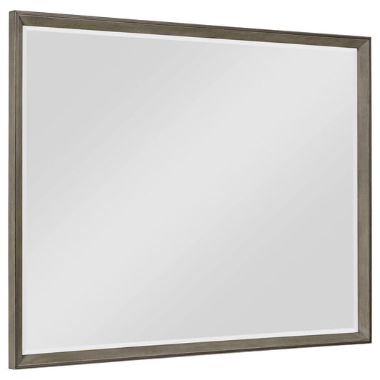 Durango Dresser Mirror Taupe Oak