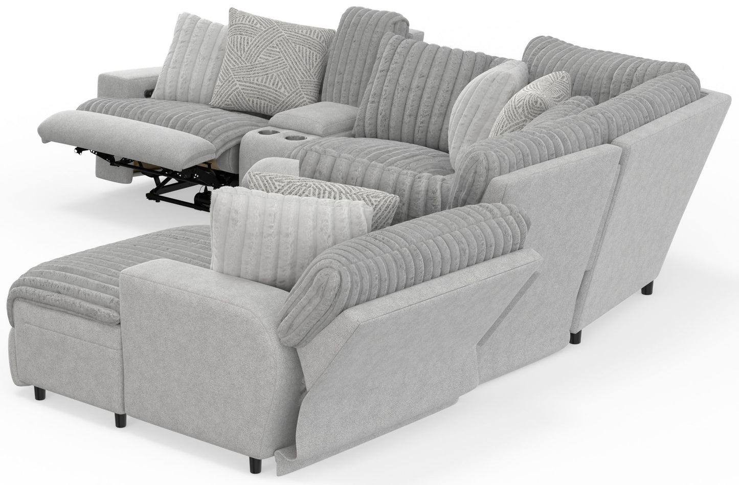 Abraxas - 6 Piece Reclining Sectional