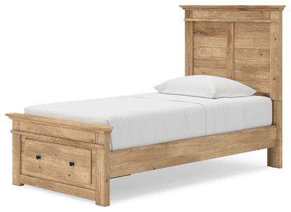 Makidern - Panel Storage Bed