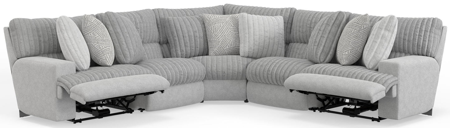 Abraxas - 5 Piece Reclining Sectional