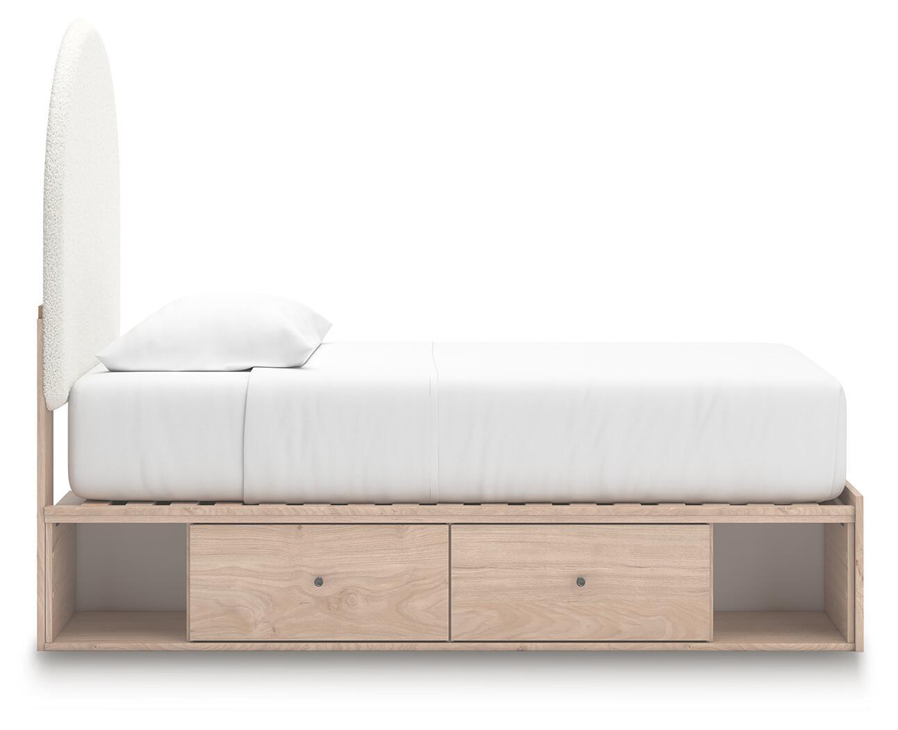 Arloster - Upholstered Panel Bed