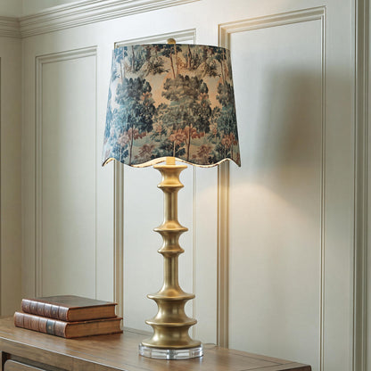 Jaystower - Poly Table Lamp - Antique Gold Color
