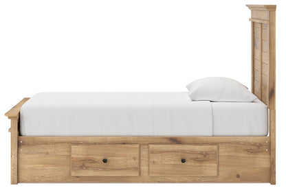Makidern - Panel Storage Bed