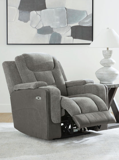 Mixed Motion - Power Recliner With Adjustable Headrest