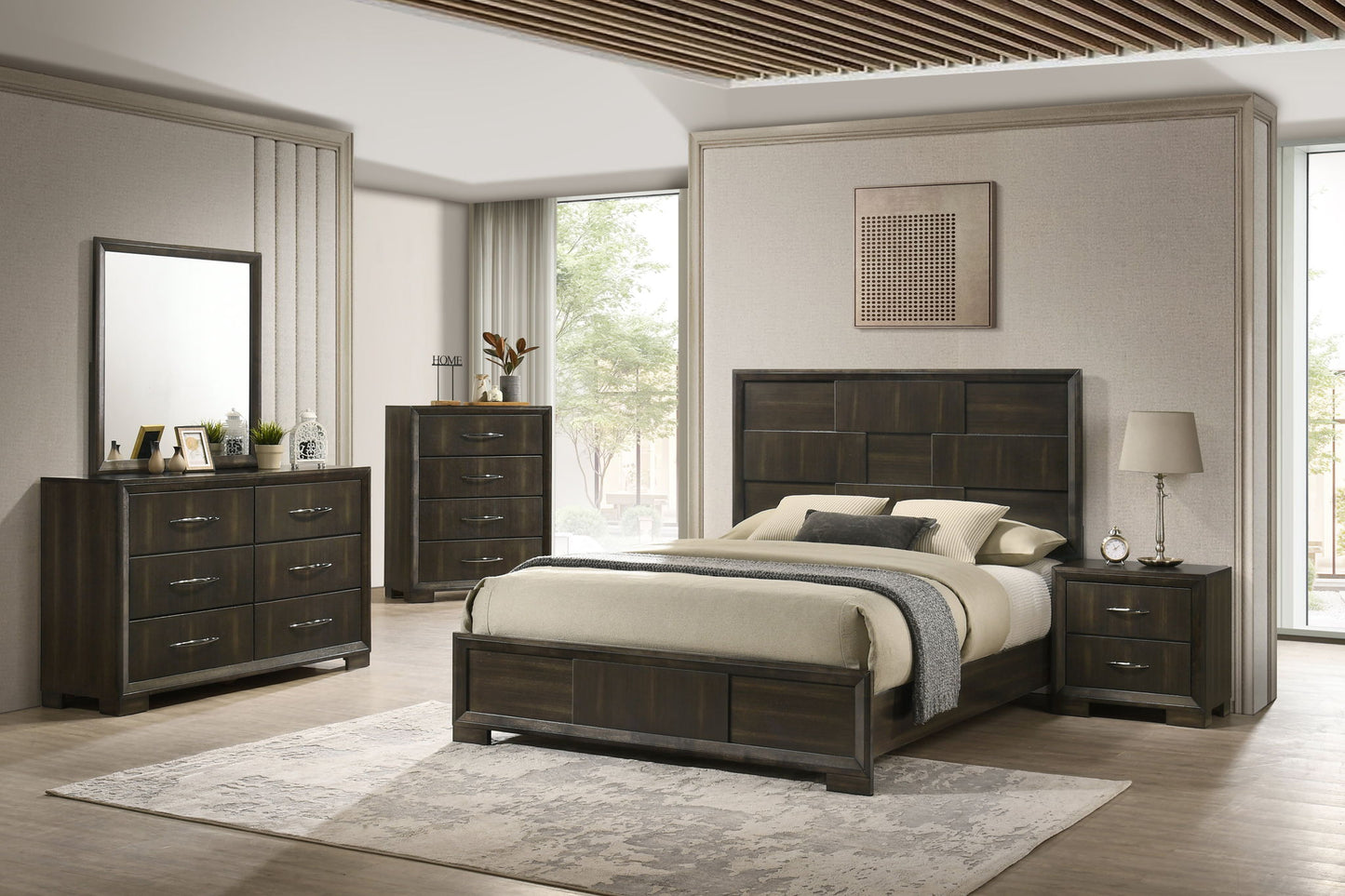 Langston - 5 Drawer Chest - Espresso