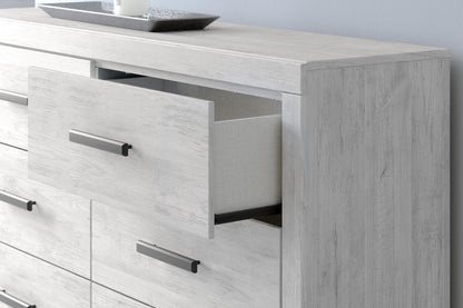 Cayboni - Six Drawer Dresser - Whitewash
