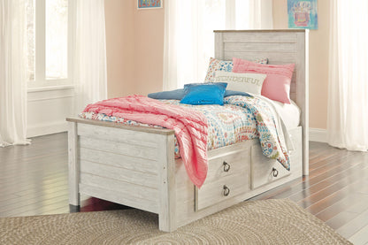Willowton - Panel Bed