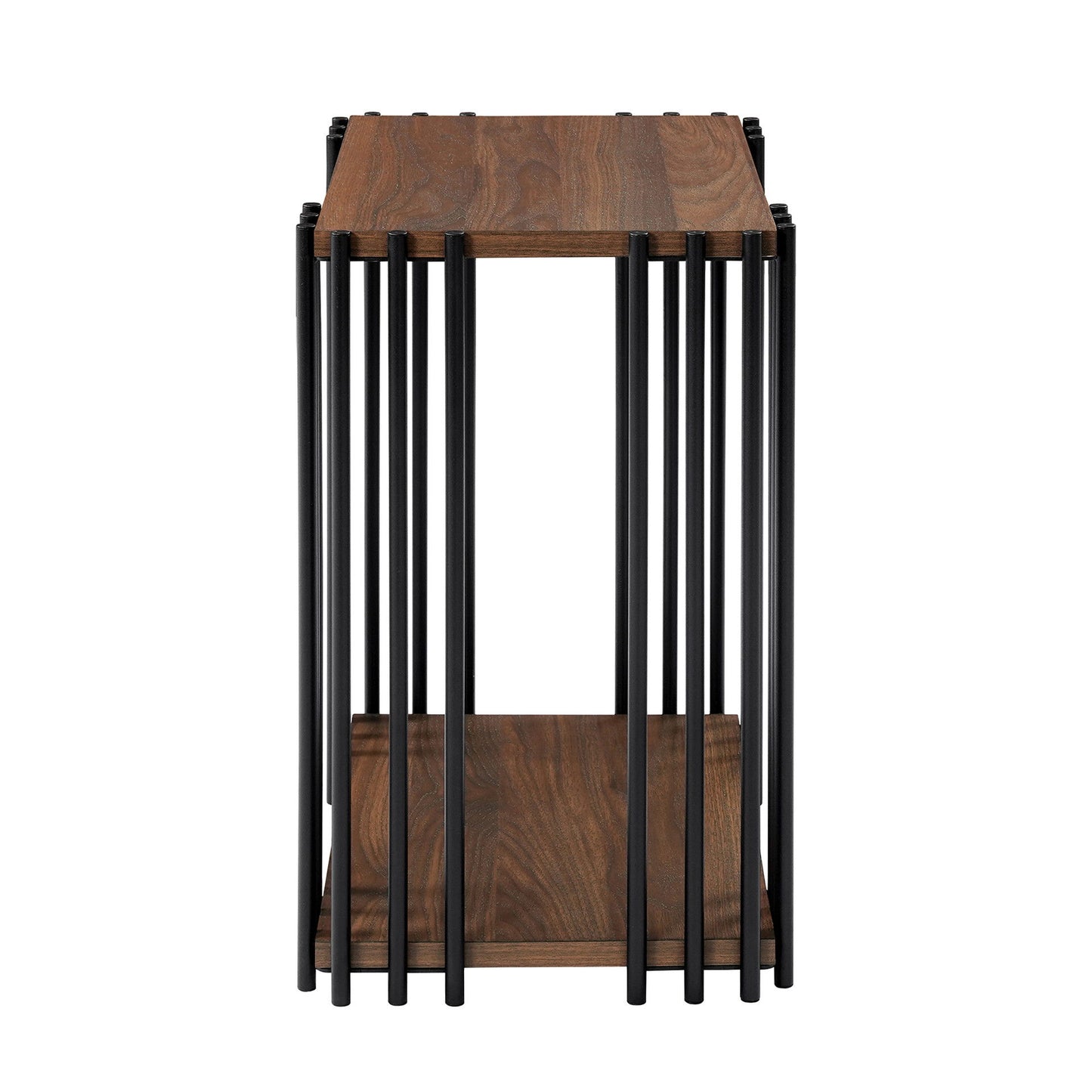 Vertex - Rectangular 3 Piece Occasional Set (1 Coffee & 2 End Tables) - Brown / Black