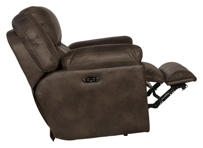 Ferrington - Power Lay Flat Recliner with Power Adjustable Headrest
