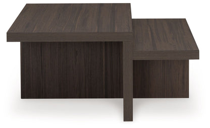Zendex - Occasional Table Set (Set of 2) - Brown