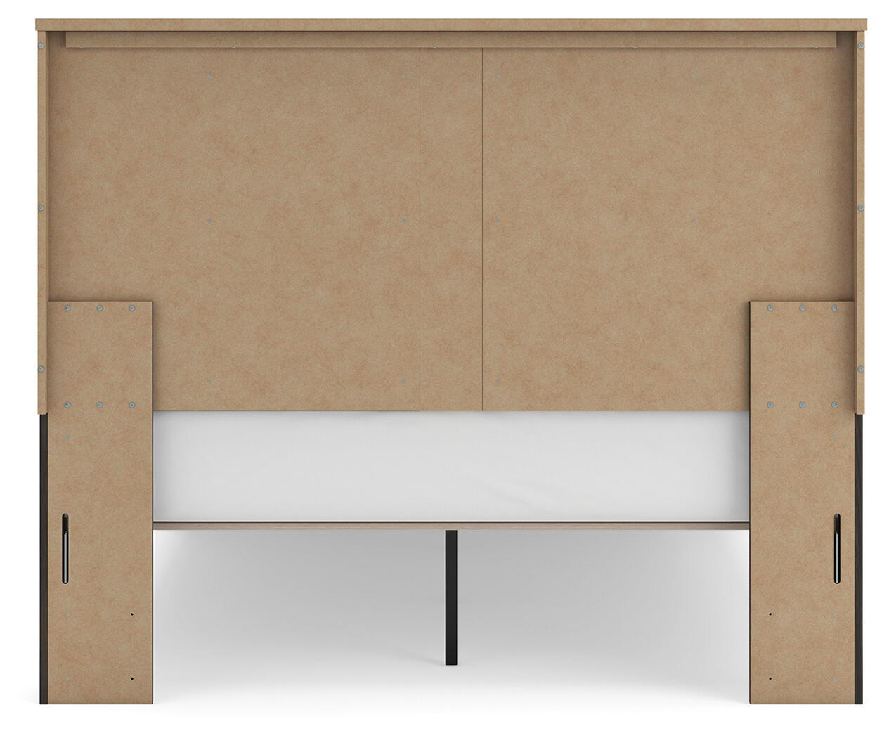 Shaehartin - Queen Panel Platform Bed - Dark Brown