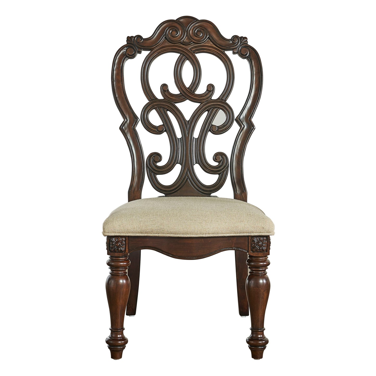 Royale - Side Chair - Dark Brown
