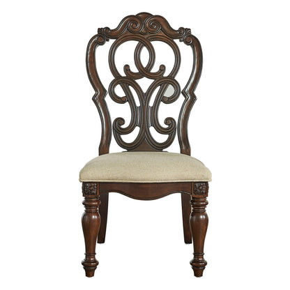 Royale - Side Chair - Dark Brown