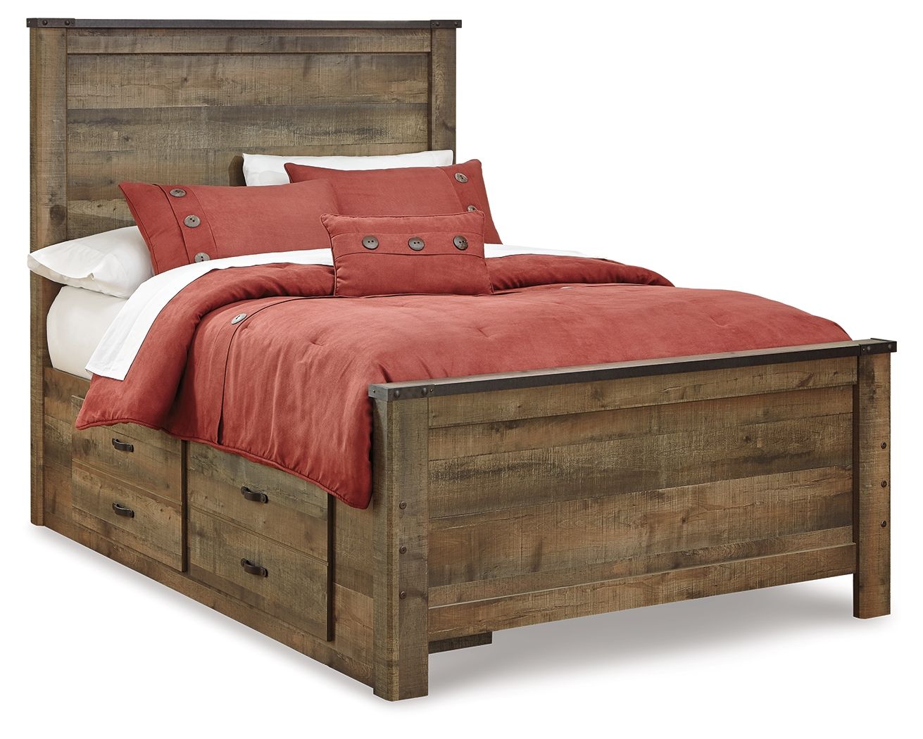 Trinell - Panel Bed