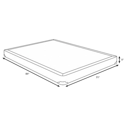 Mercer 5-inch Split California King Low Profile Foundation
