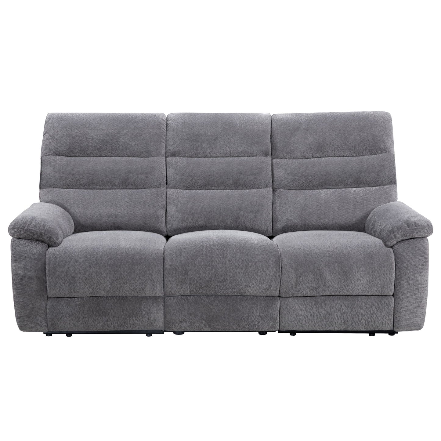 Cozy - Manual Recliner Sofa - Gray