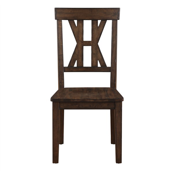 Auburn - Side Chair - Dark Brown