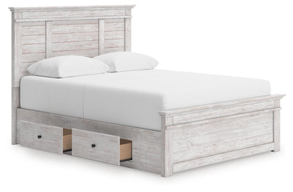 Makidern - Panel Storage Bed