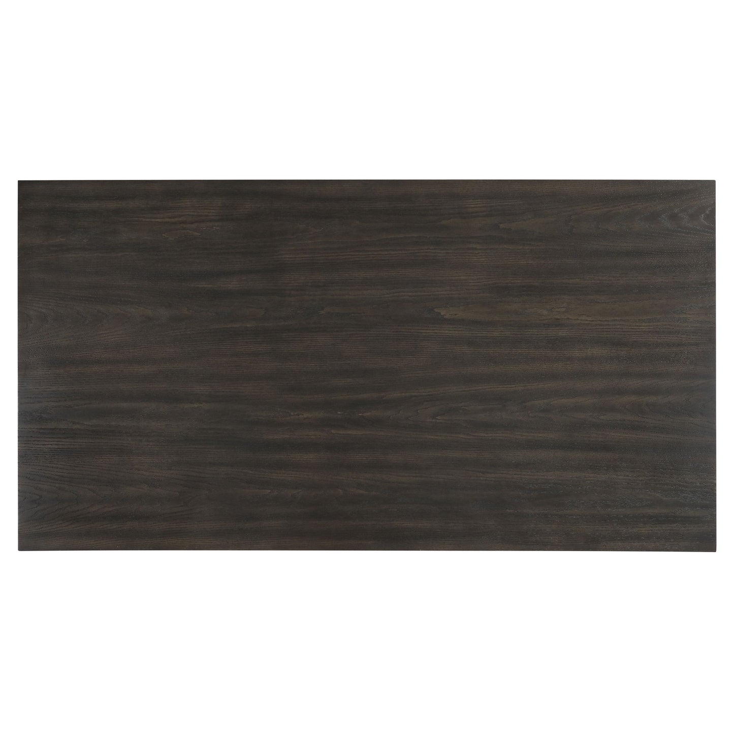 Plateau - 78" Rectangle Dining Table - Top & Base - Dark Brown