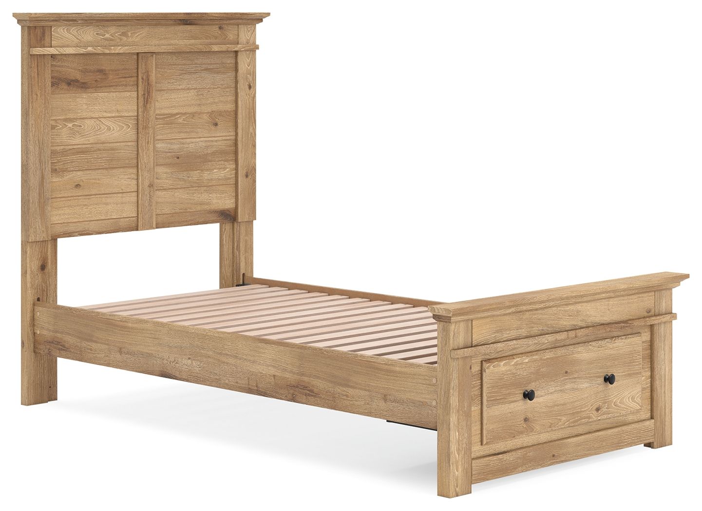 Makidern - Panel Storage Bed