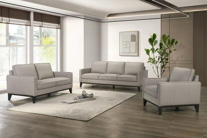 Aaron - Loveseat - Mist Gray