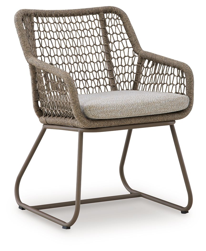 Majors Beach - Outdoor Table And 2 Chairs (Set of 3) - Beige